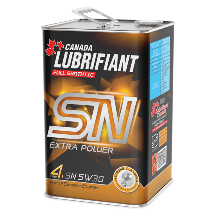 روغن موتور لوبریفنت کانادا مدل SN حجم 4 لیتر (5W-30)