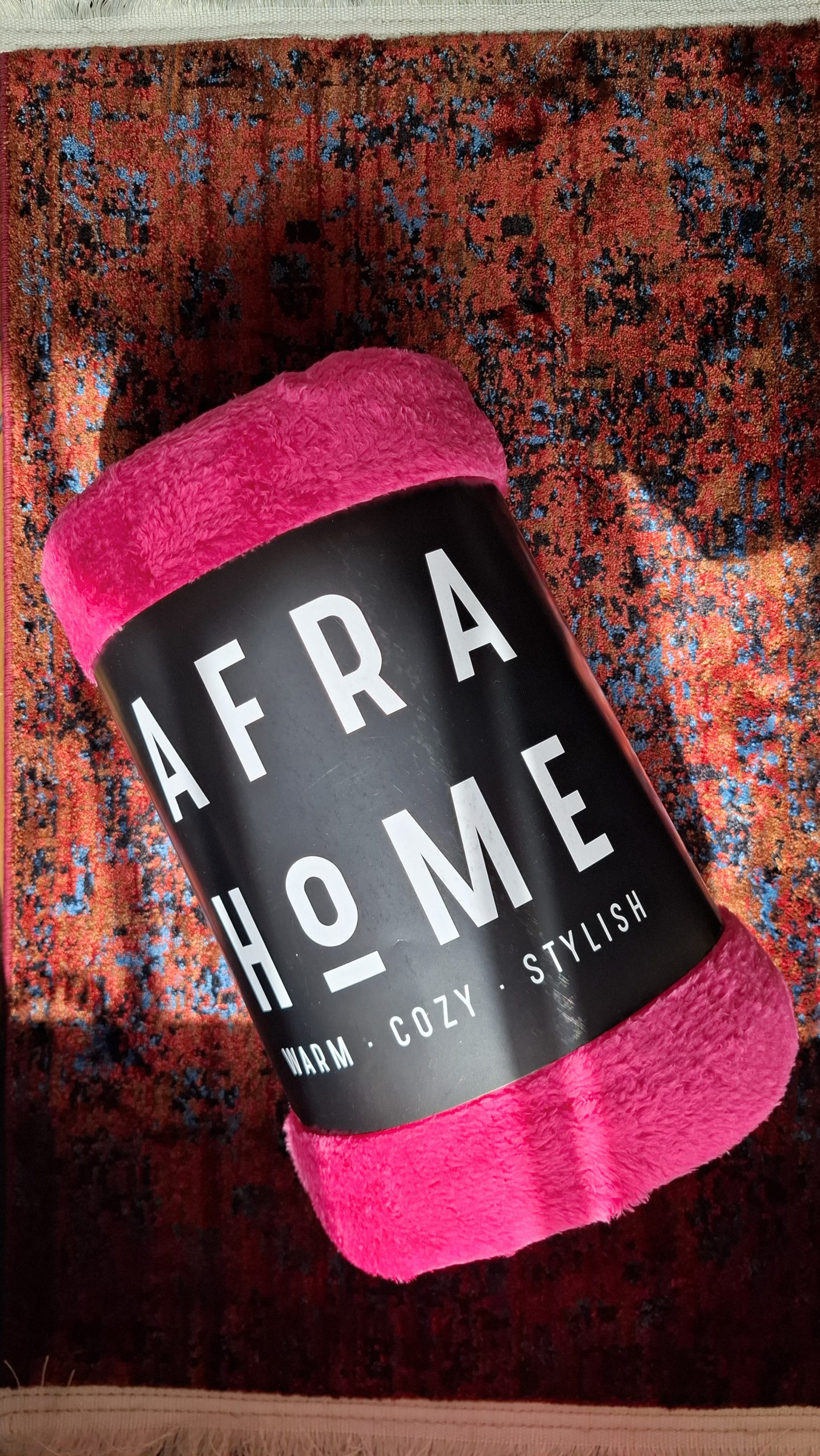 پتو افرا دیجی کالا لاونزا چهارفصل هوم صورتی Afra Home