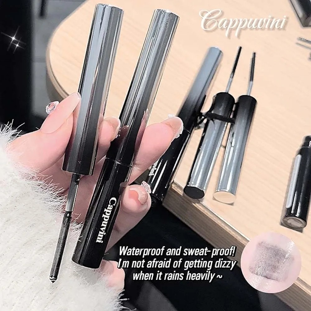 ریمل سوزنی سر فلزی cappuvini ریمل سر فلزی کره ای پینترستی