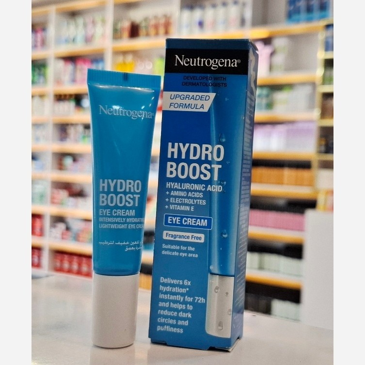کرم آبرسان دور چشم نیتروژنا Neutrogena مدل Hydro boost حجم 15 میل