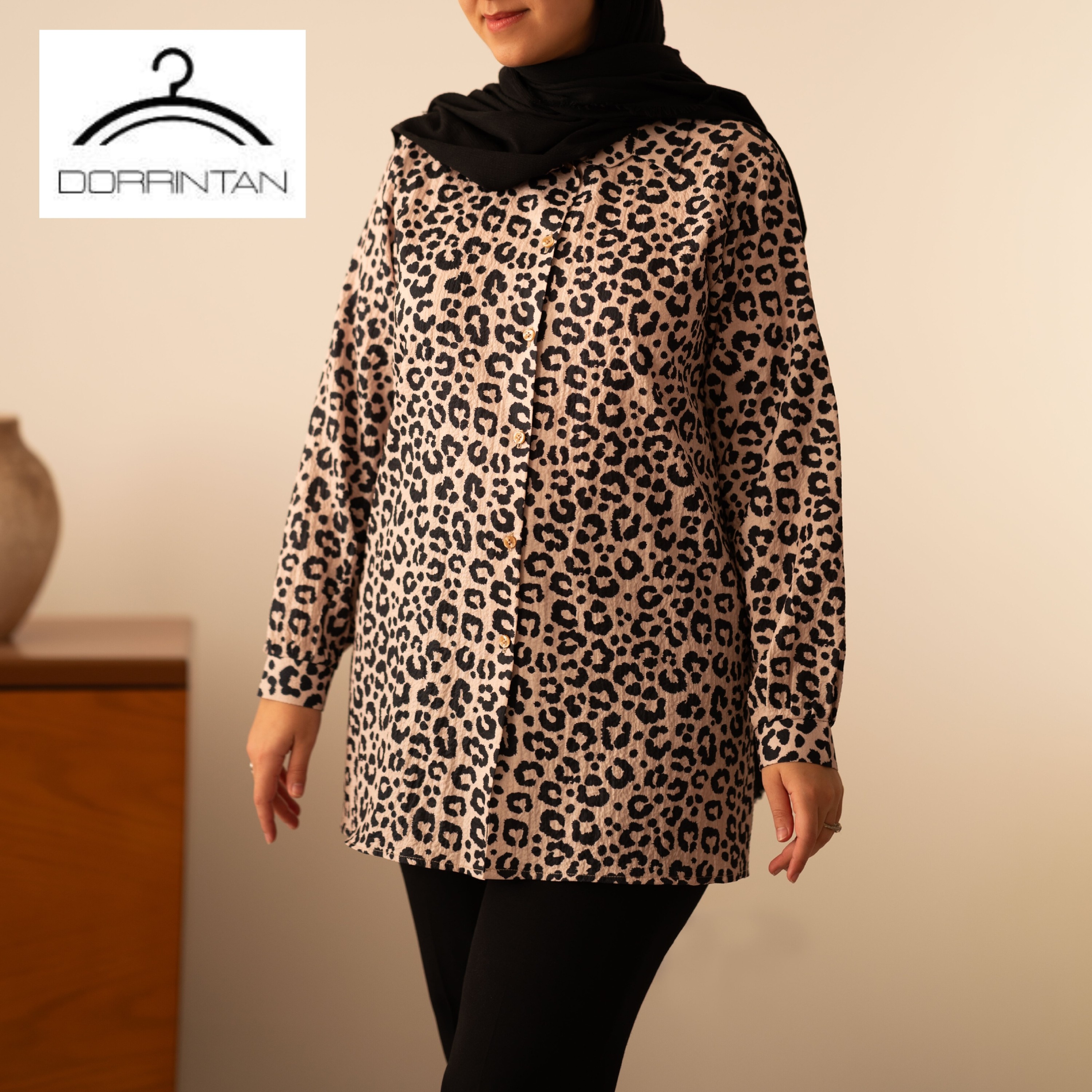 شومیز طرح پلنگی
