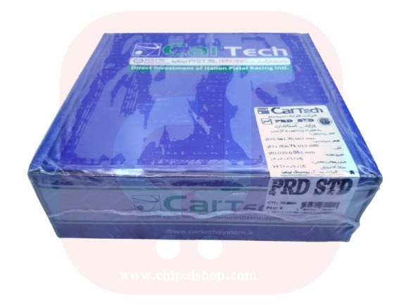 پیستون استاندارد STD با خار و گژن پین پراید