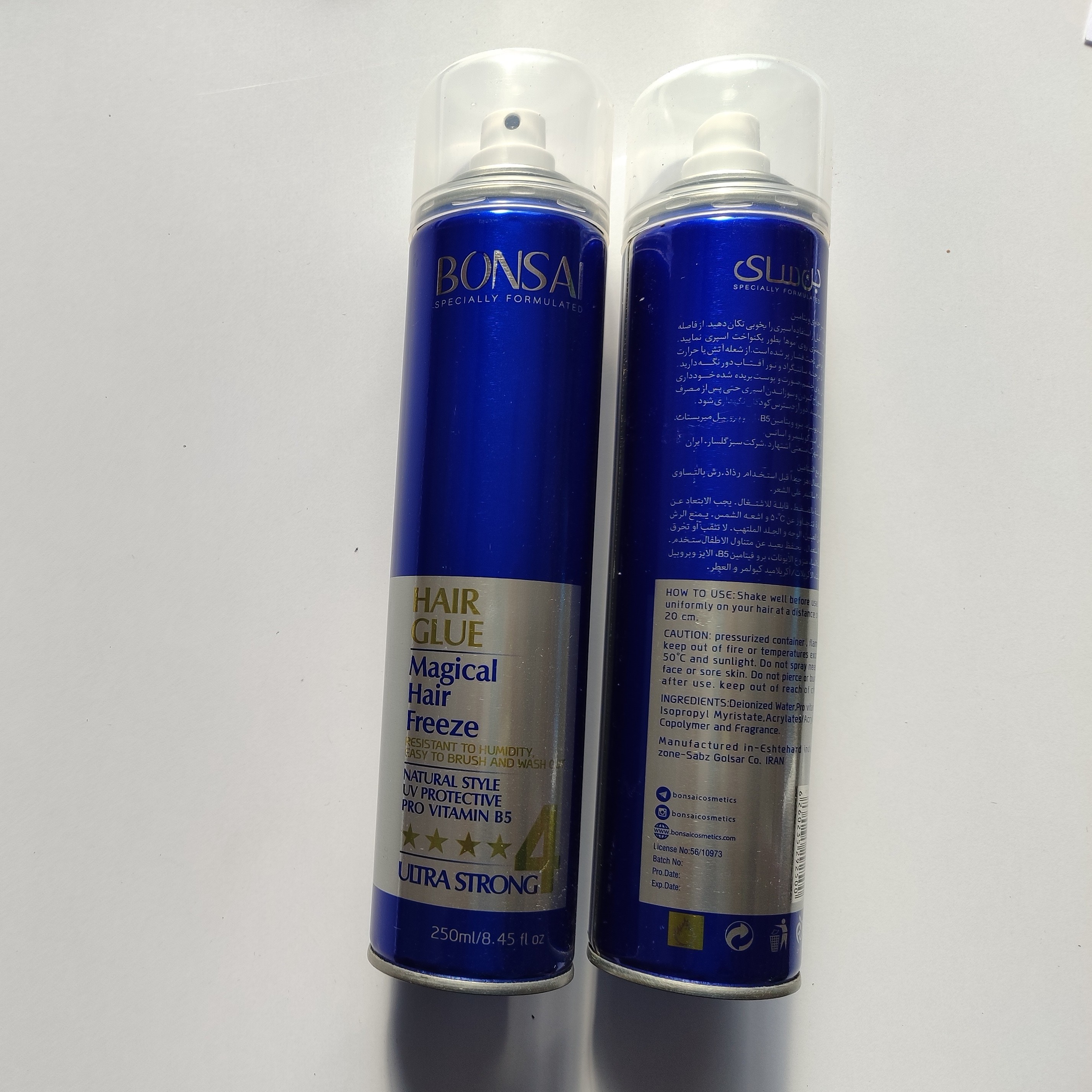 چسب مو خیلی قوی Magical Hair Freeze حجم 250میل بن سای