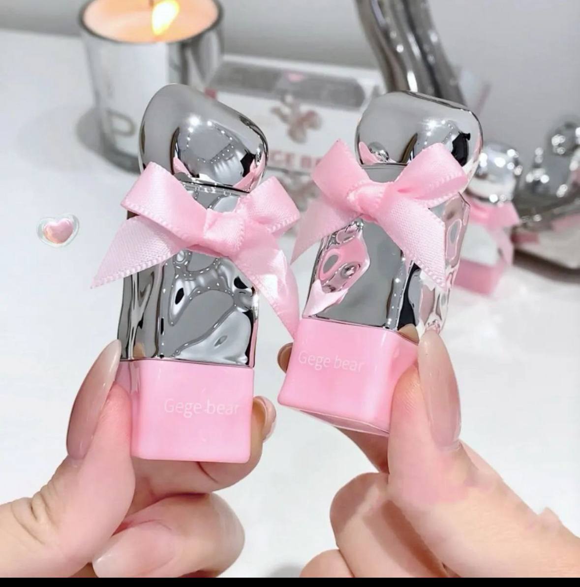 رژ خیس پاپیونی فلزی کره ای