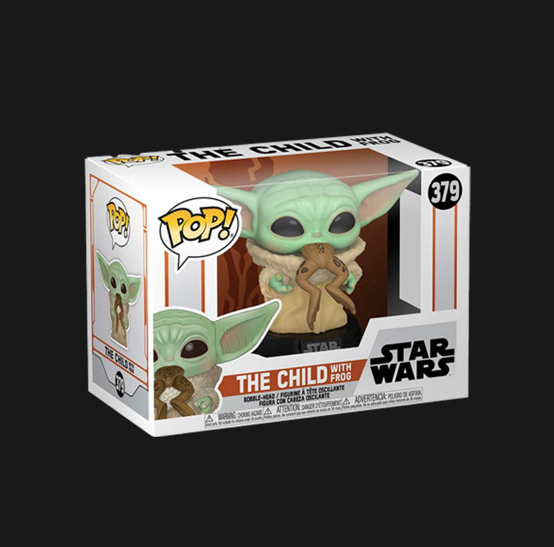اکشن فیگور بیبی یودا Pop Funko Baby Yoda فانکو پاپ کد 379