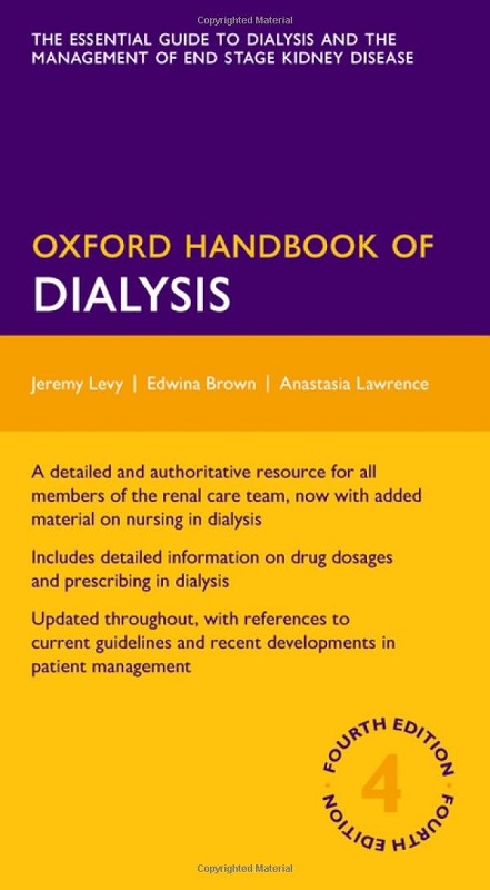 دانلود کتاب Oxford Handbook of Dialysis Fourth Edition