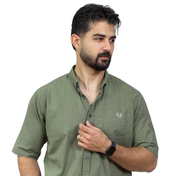 پیراهن لینن کوتاه کد6899