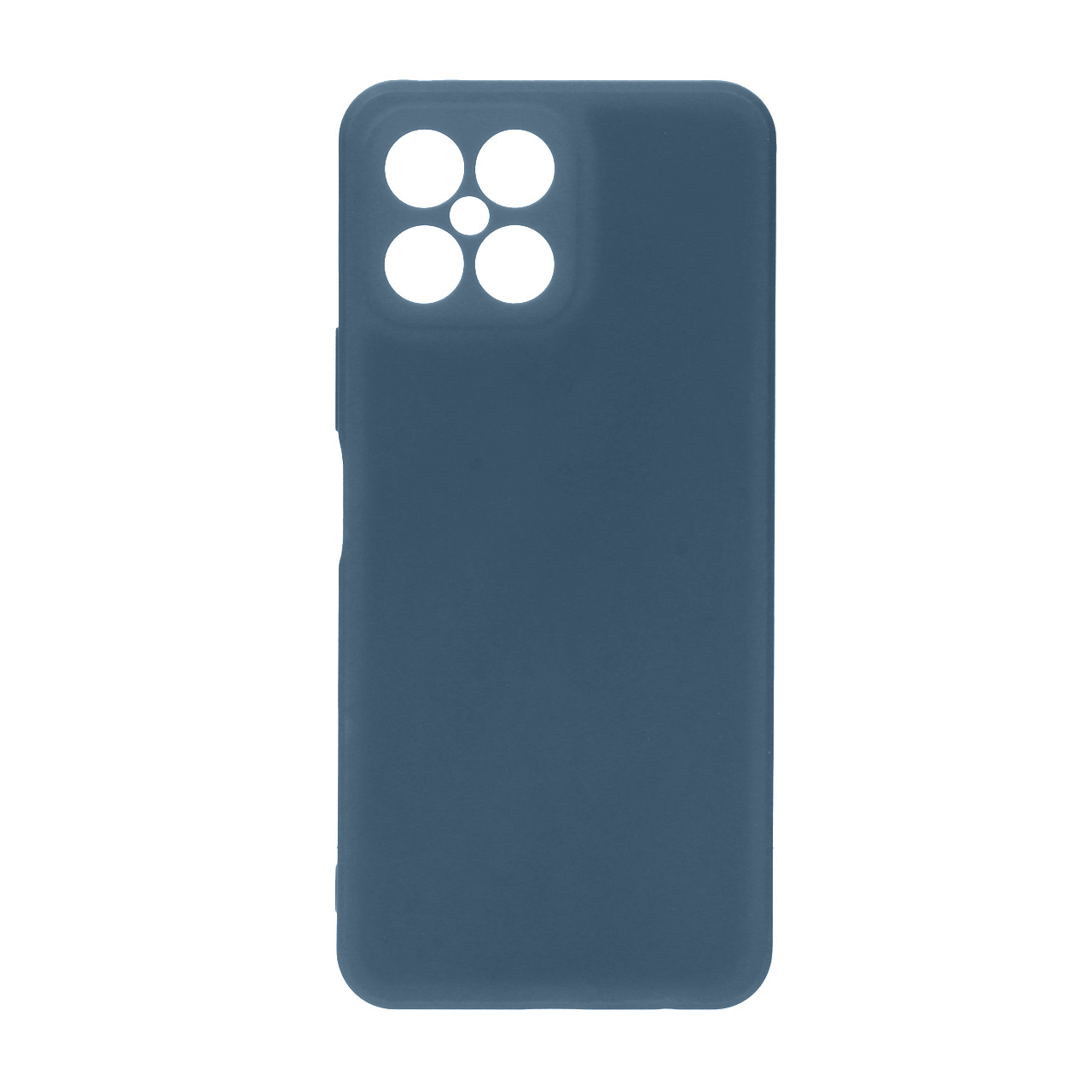 قاب TPU داخل مخمل درجه یک Honor X8-4G - سرمه ای