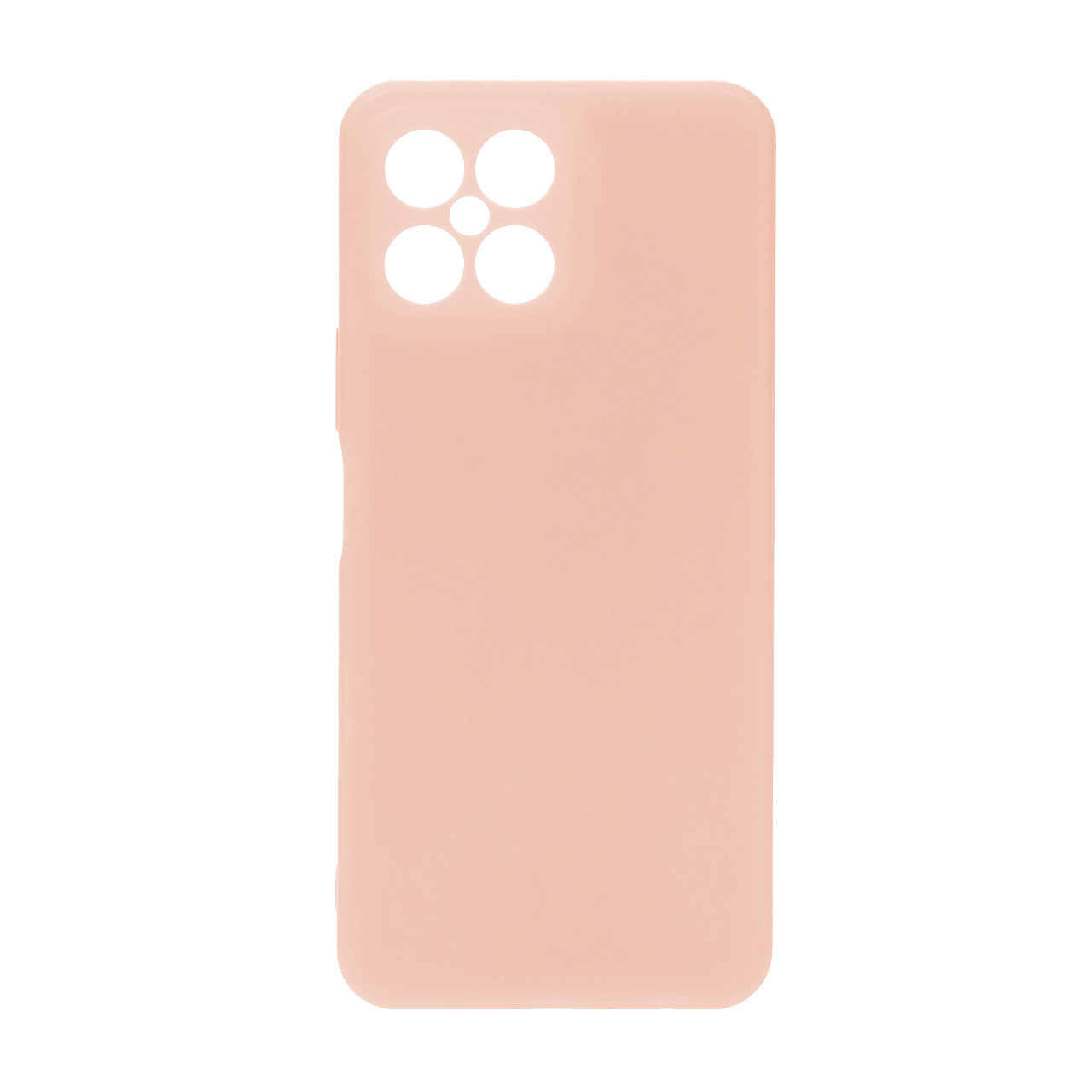 قاب TPU داخل مخمل درجه یک Honor X8-4G - گلبهی