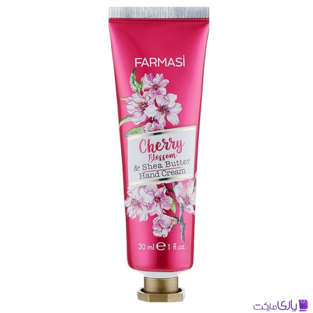 کرم دست فارماسی مدل Cherry Blossom Shea Butter حجم 30 میل