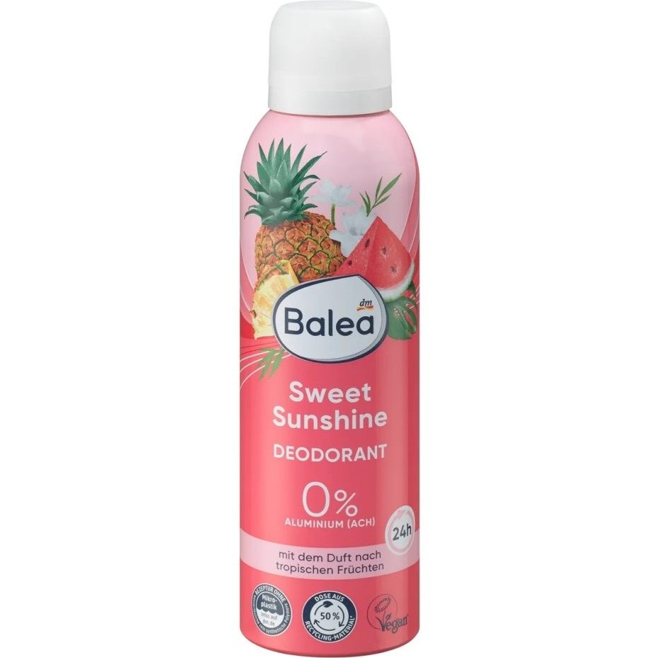 اسپری دئودورانت زنانه باله آ مدل سوییت سان شاین Balea Sweet Sunshine