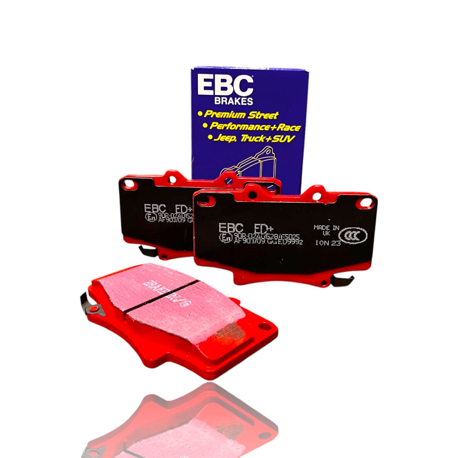 لنت ترمز جلو تویوتا لندکروز fj80 سری 80 EBC انگلستان سری +ED (پس کرایه)