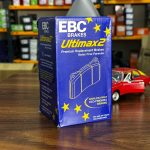 لنت ترمز جلو تویوتا لندکروز EBC انگلیس سری BLUE STUFF NDX (پس کرایه)