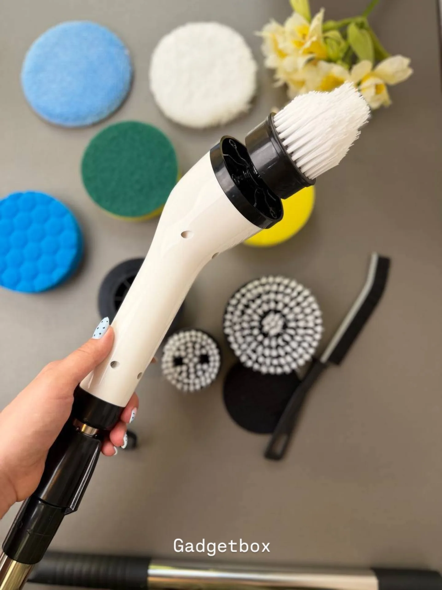 براش شستشو برقی شارژی 25 وات JY-6010 اورجینال