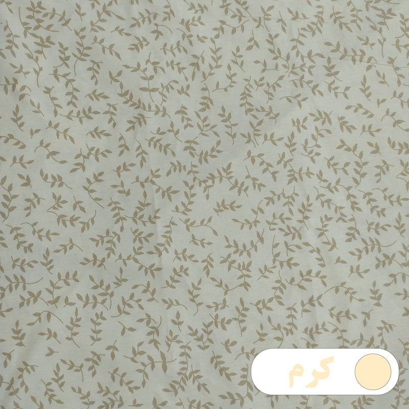 کاور تشک مهمان کتان نخ پانیذ پود مدل آرنیکا کد P114-2 یک نفره سایز 192x92 سانتیمتر