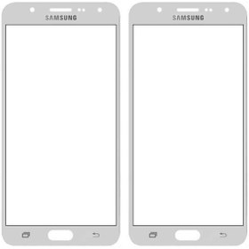GLASS J7.J700 WHITE AA SAM* (پس کرایه)