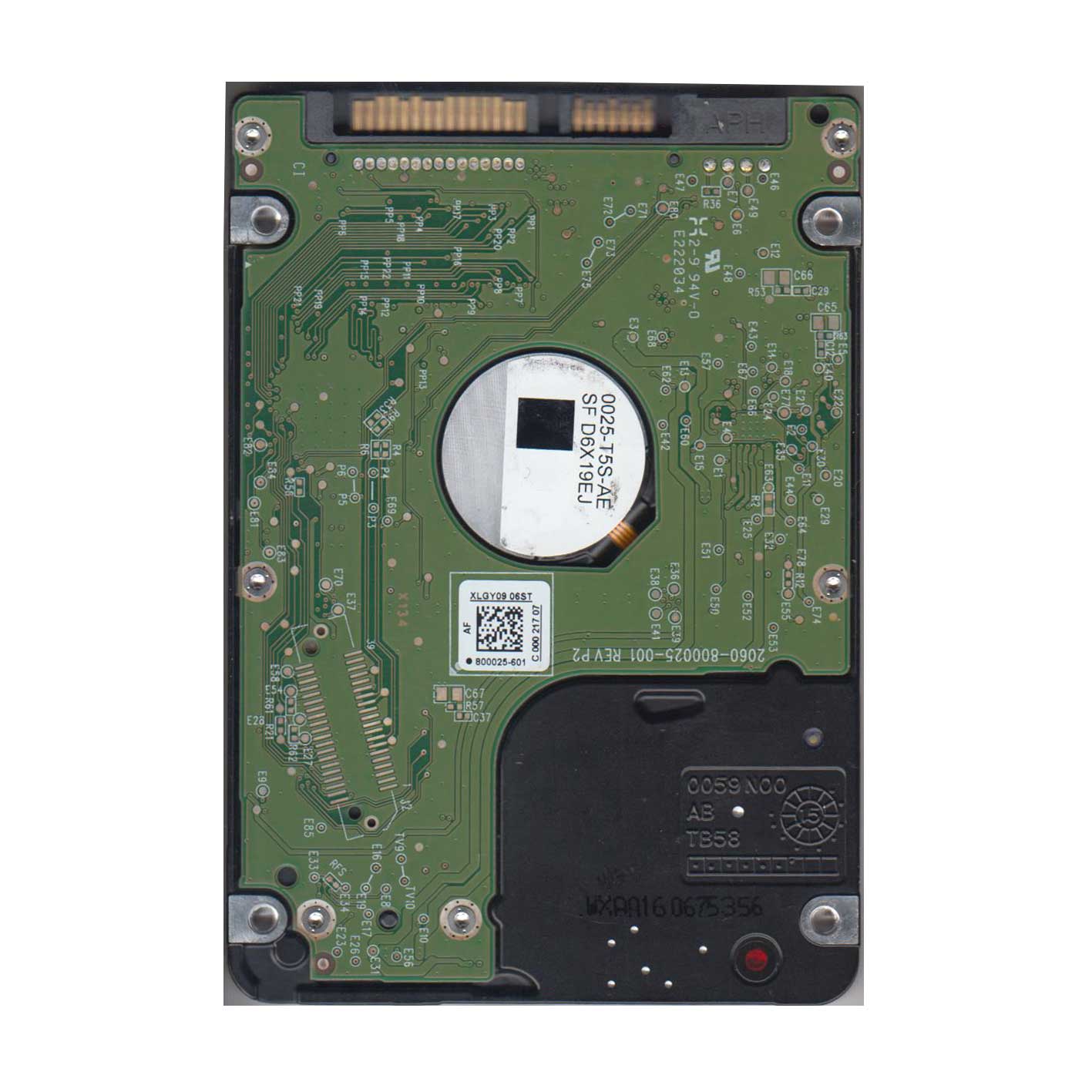 هارد لپتاپی اسلیم وسترن دیجیتال WD BLUE 500_wxm1aa6kh9de