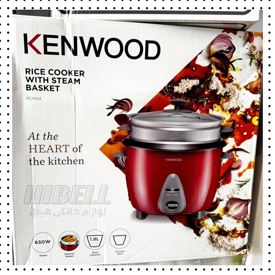 پلوپز دو کاره بخارپز کنوود KENWOOD مدل RCM44