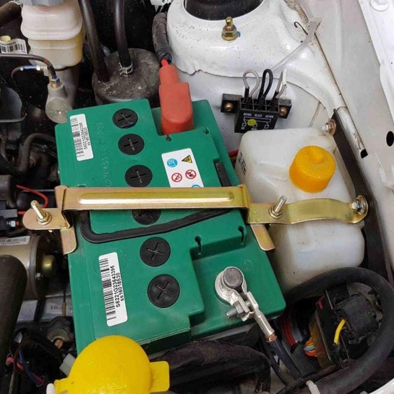 بست نگهدارنده باتری خودرو چیکال مدل Q-12 مناسب برای پراید