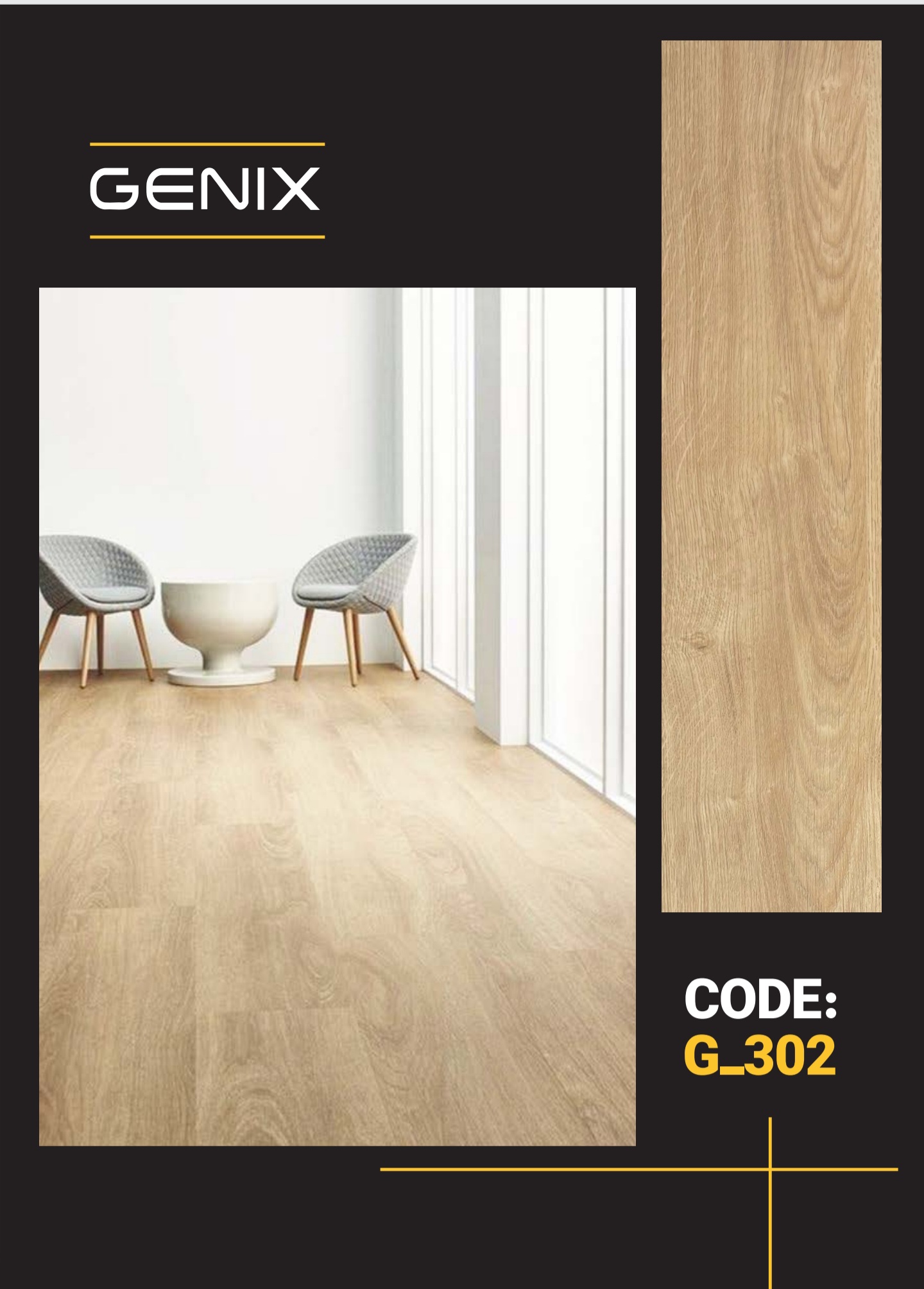 پارکت لمینت جنیکس G-302