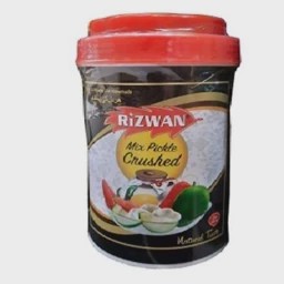 ترشی انبه رضوان پاکستانی وزن 1000 گرم (پاکستانی) بدون هسته