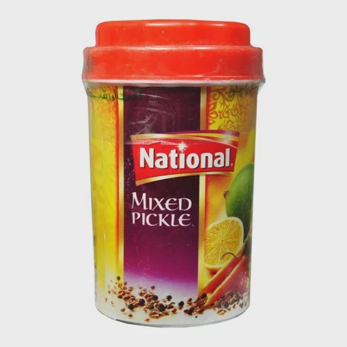 ترشی انبه مخلوط روغنی 1 کیلوگرم نشنال National