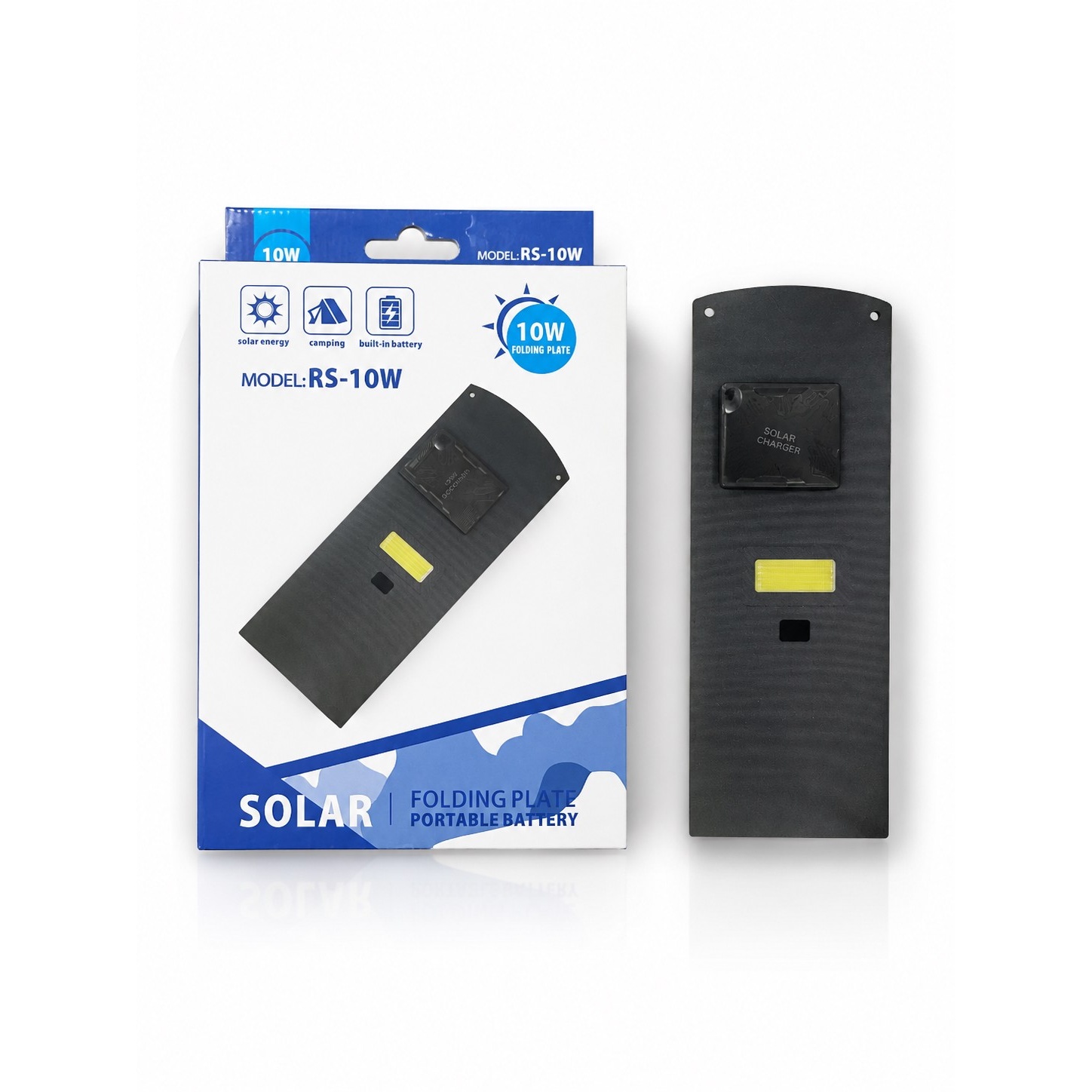 سولار تاشو 10 وات و پاور بانک پنل خورشیدی Solar RS-10W