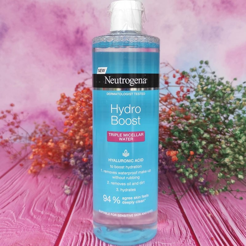 میسلار واتر سه کاره هیدروبوست نوتروژینا (Neutrogena Hydro Boost Triple Micellar Water)
