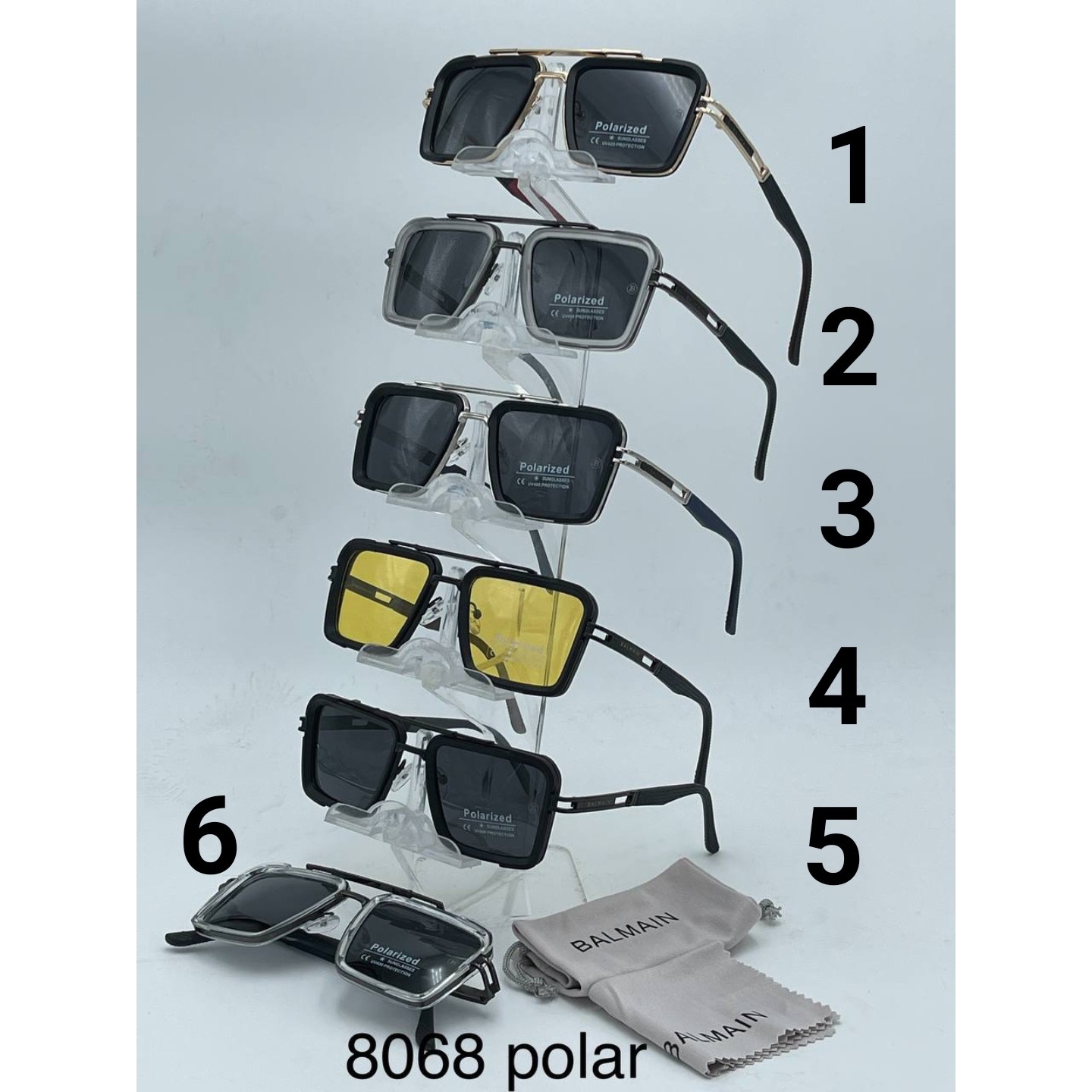 عینک بالماین پلاریزه کد 8068 Balmain