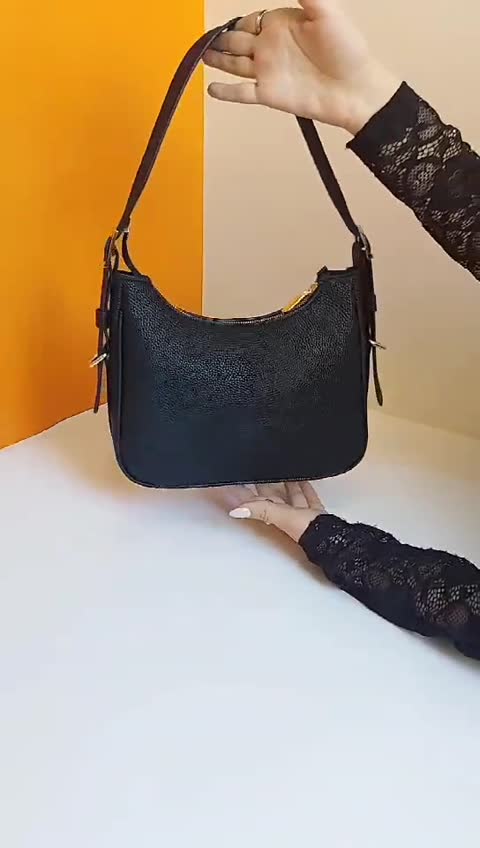 کیف دوشی چرم طبیعی زنانه و دخترانه کد 1020