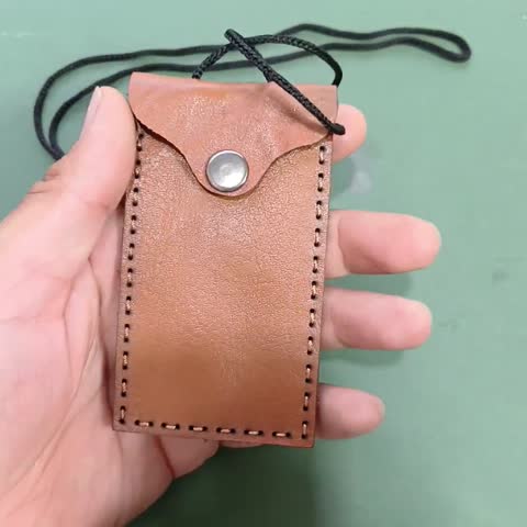 کیف دعا گردنی چرم سایز بزرگ