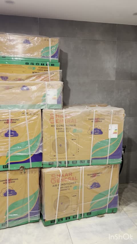 کولرگازی جنرال شکار سایز 24000 موتور سنگین