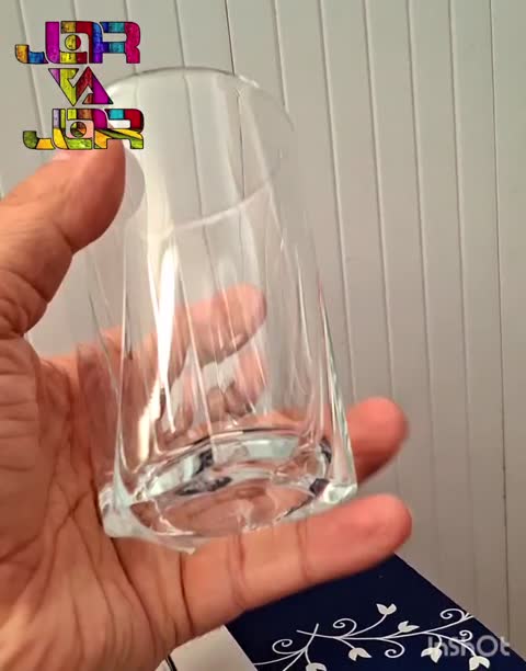 لیوان توسکا ارسال رایگان بسته 6 عددی بلور اصفهان با جعبه کادویی