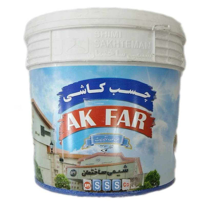چسب خمیریAKAFARشیمی ساختمان12کیلویی درب کارخانه