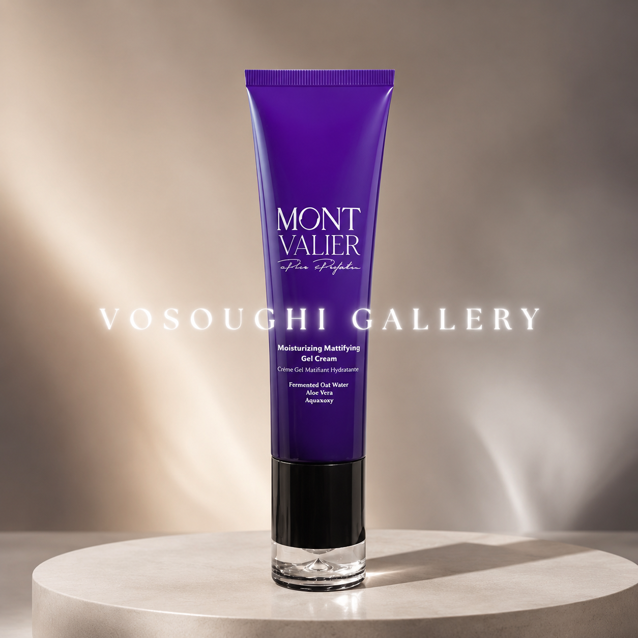 ژل کرم مرطوب کننده و مات کننده مونت ولیر (Mont Valier) مناسب پوست چرب و مختلط