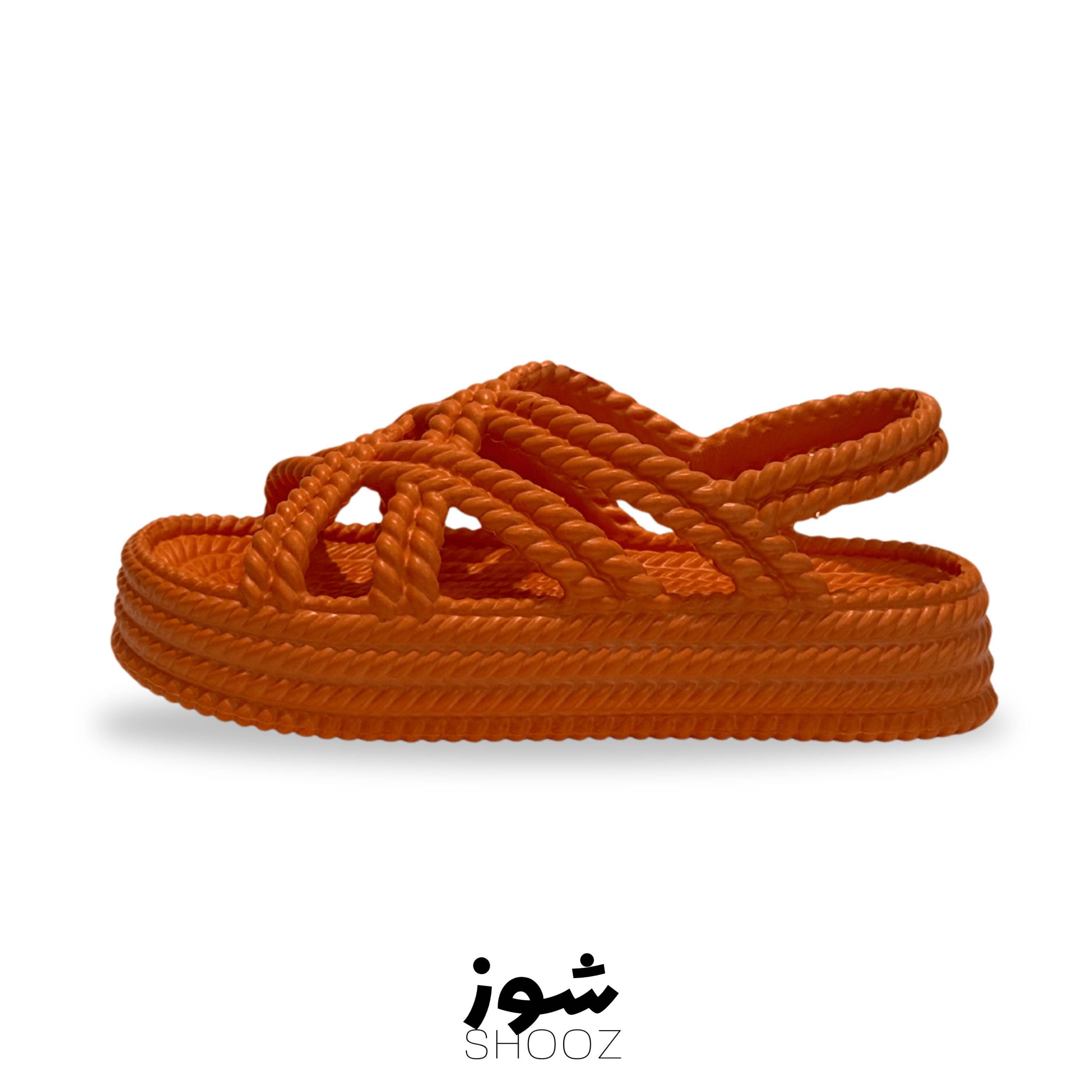 صندل زنانه کارن نارنجی