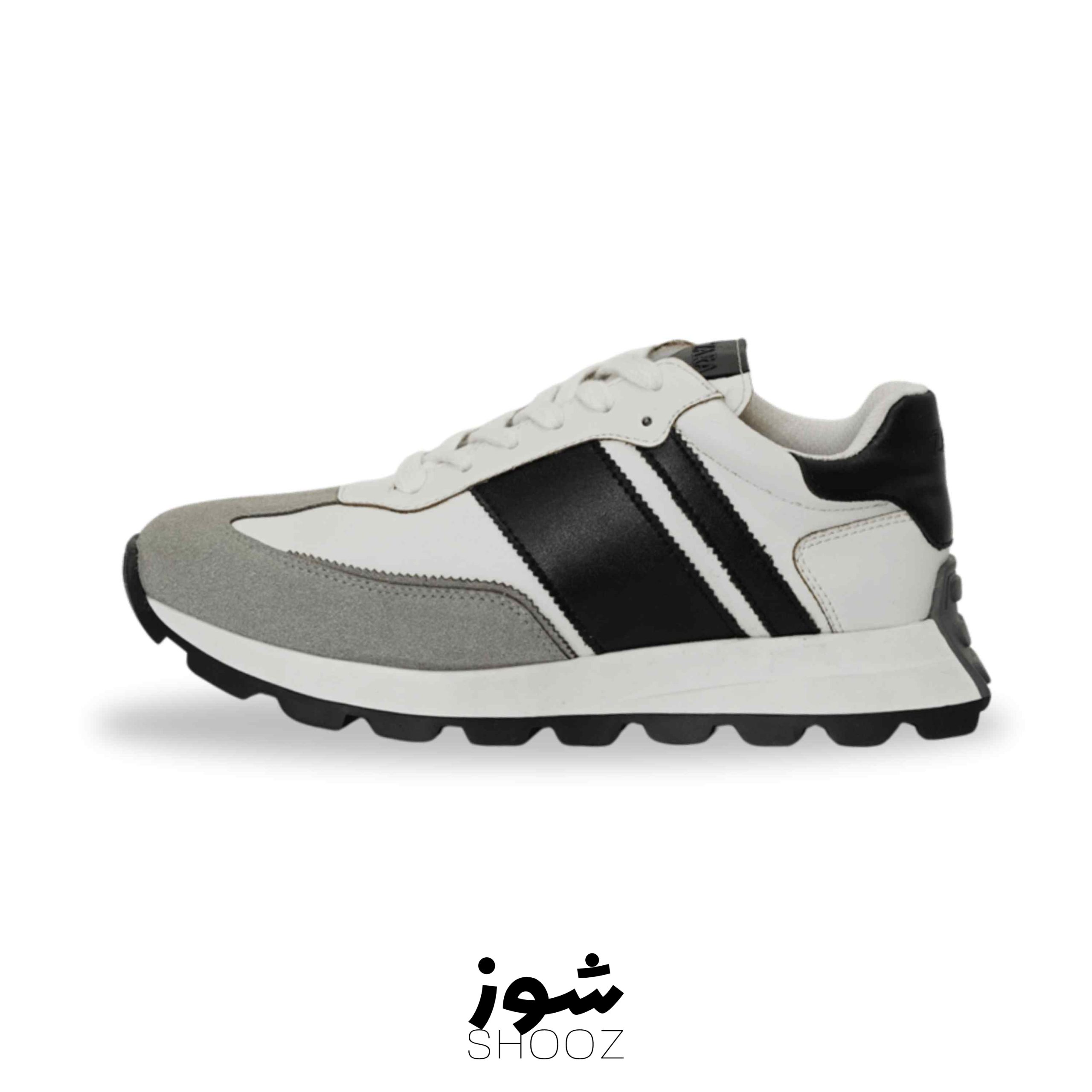 کتونی مردانه زارا سفید مشکی زیره زیلان