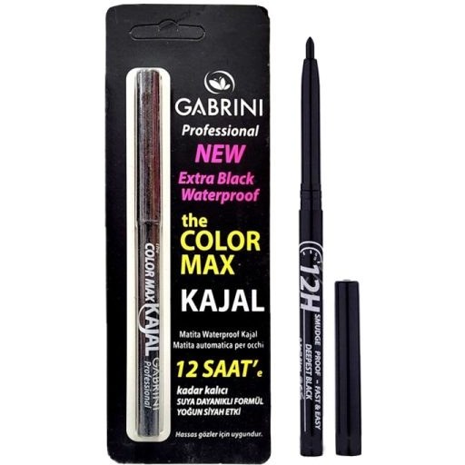 مداد چشم پیچی گابرینی مدل Color Max Kajal