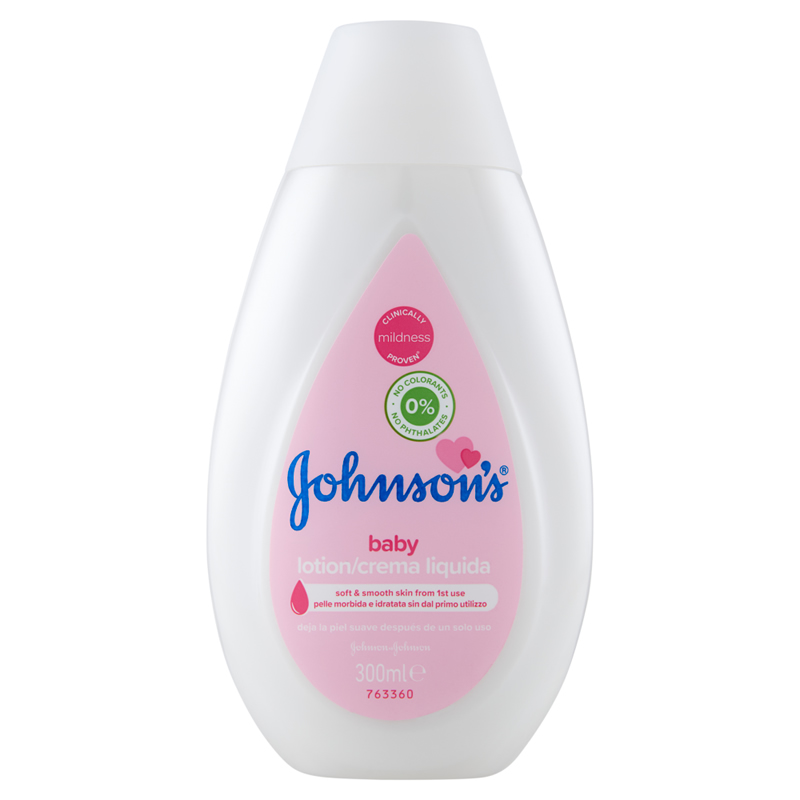لوسیون ماساژ 300 میل با روغن نارگیل جانسون Johnsons
