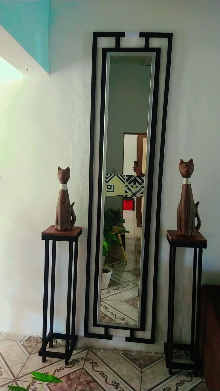آینه قدی و کناره