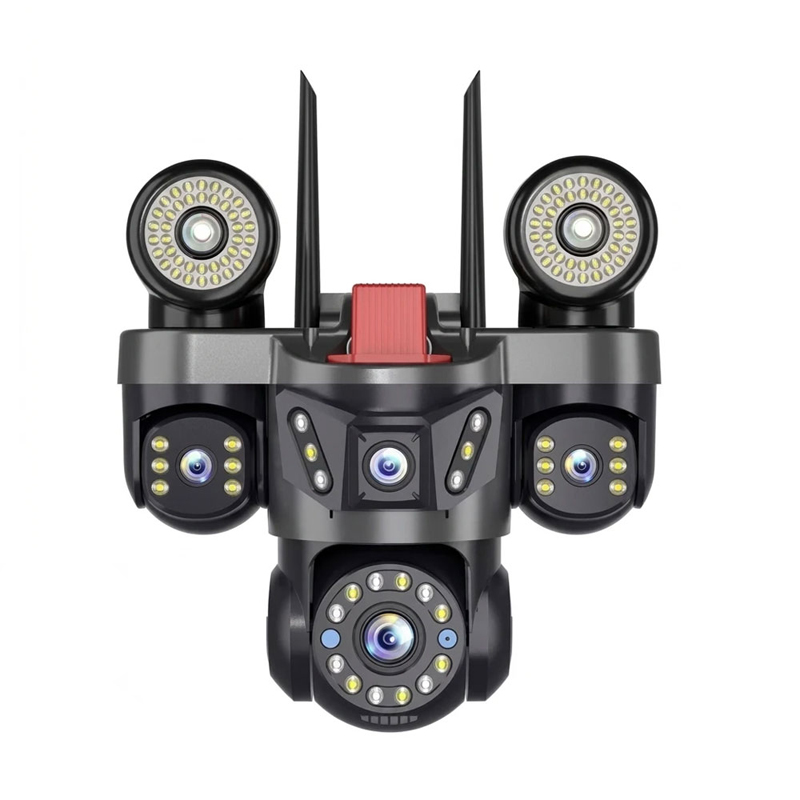 دوربین مدار بسته سه لنز موتوردار سیمکارتی با نت ملی QQ-881A-4G