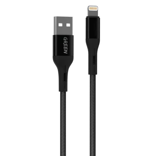 کابل Green Lion Braided Lightning Cable 3m 2A