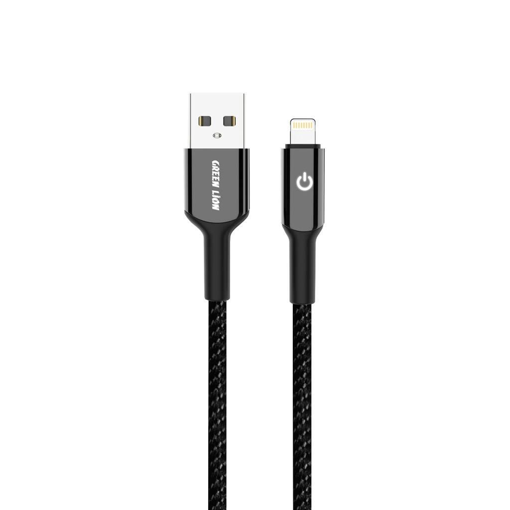 کابل Green Lion USB-A to Lightning Braided Cable