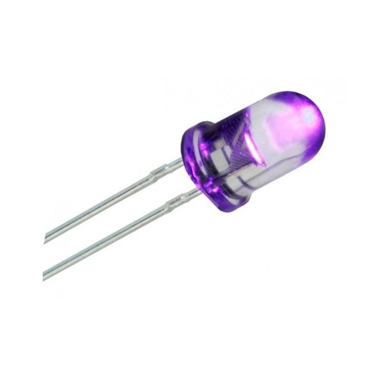 LED هایبرایت 5mm بنفش UV