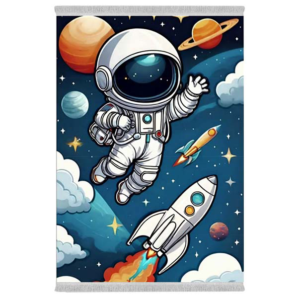 فرشینه شانل مخمل تُرک برند وارکالا طرح فانتزی کد 2578