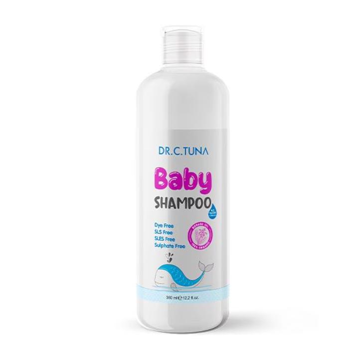 شامپو بچه ملایم بدون سولفات دکتر سی. تونا (DR.C.TUNA Baby Shampoo) دکتر سی. تونا 350ml (واردات قانونی ارسال از منطقه آزا