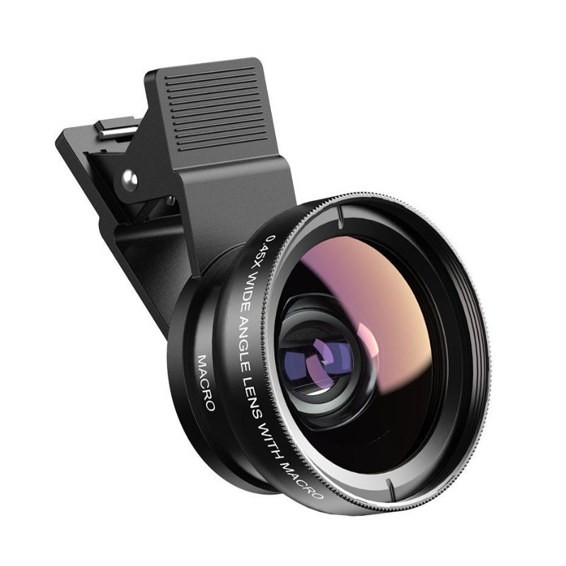 لنز موبایل ماکرو - واید Apexel APL-0.45WM Wide Macro Lens