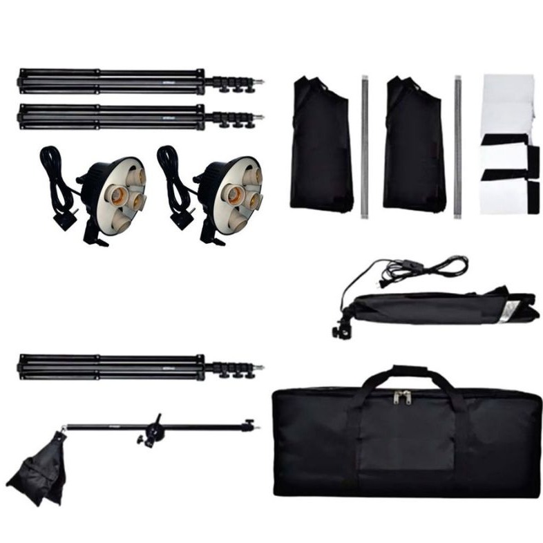 کیت نور ثابت 5 لامپ Continuous Lighting Kit 5 LAMPS