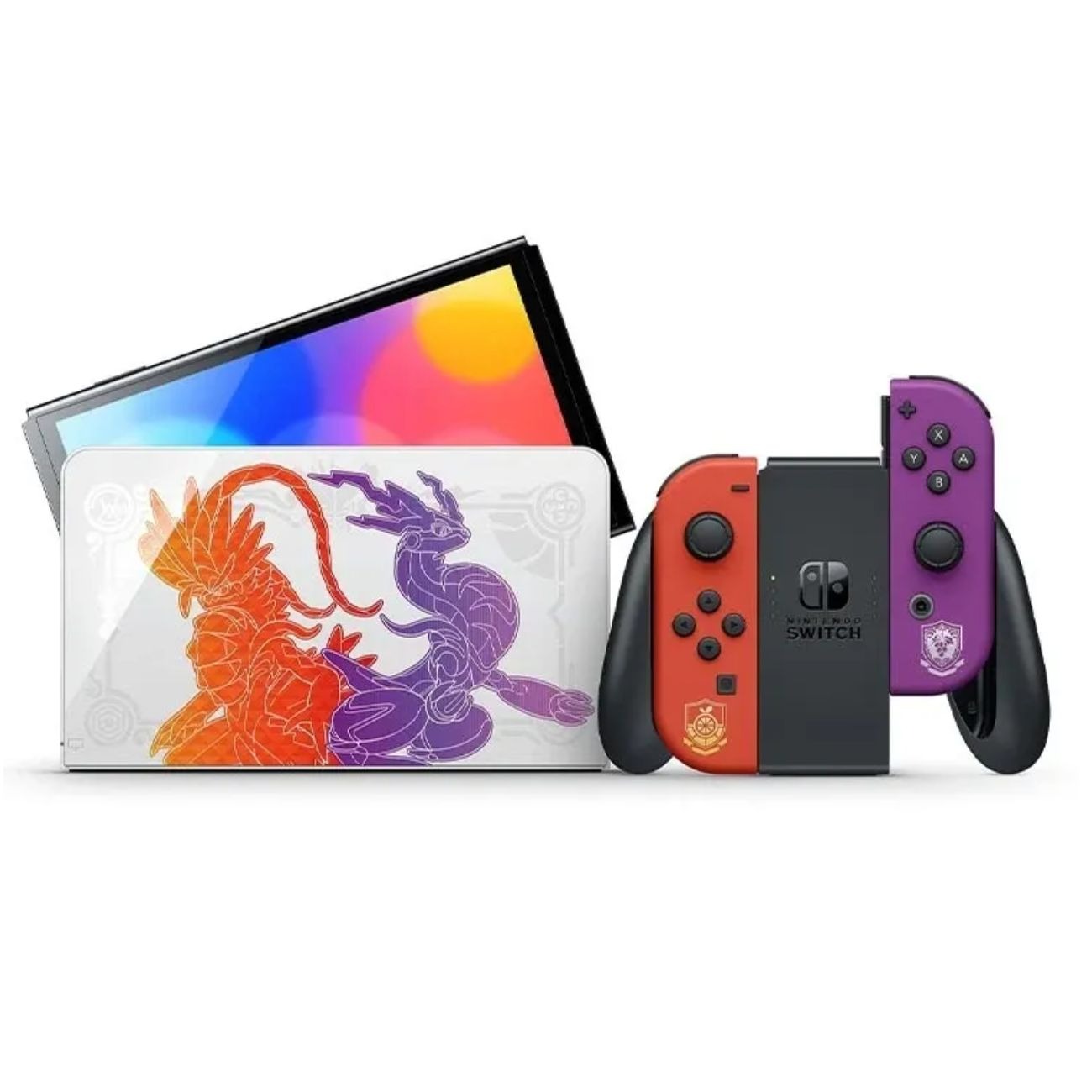 کنسول بازی نینتندو باندل Nintendo Switch Oled Pokemon Scarlet And Violet Edition Bundle