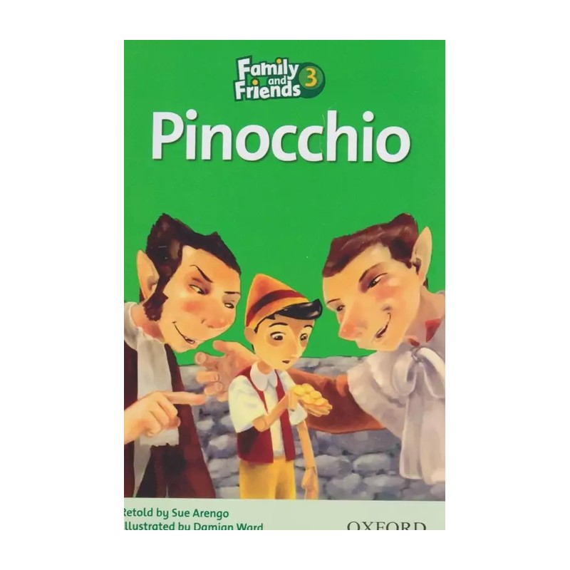 کتاب داستان فمیلی 3 پینوکیو Family Readers 3 Pinocchio